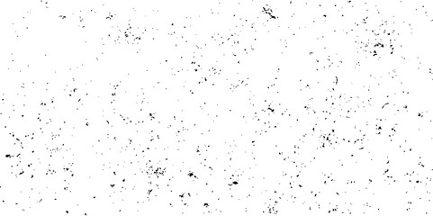 Grunge background black and white. Grainy noise scratches, dust texture. Abstract snow dust wall. Dirty old surface. Vector vintage pattern