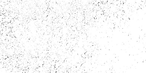 Grunge background black and white. Grainy noise scratches, dust texture. Abstract snow dust wall. Dirty old surface. Vector vintage pattern