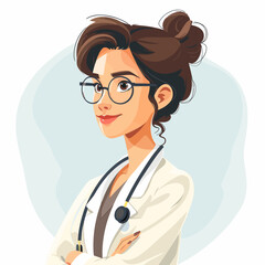 Fototapeta premium Doctor illustration