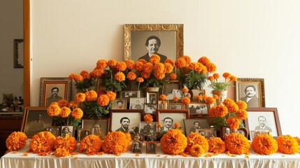 Ofrendas for the Day of the Dead.