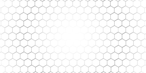 Vector banner design with hexagons elements. Geometric polygonal background. EPS 10
