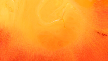 soft orange colors, abstract composition. Acrylic texture with marble pattern