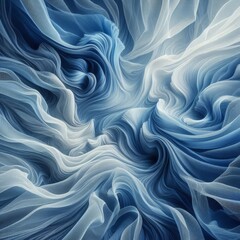 Obraz premium blue silk fabric texture background 