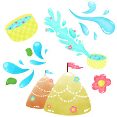 Set Songkran Thailand