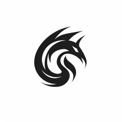 Naklejka premium animal icon and logo on a white background Created with Generative AI technology