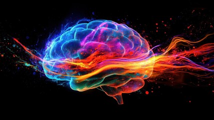 Vibrant and Dynamic Visualization of the Human Brain