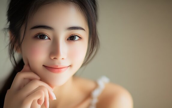 Asian Girl smiling