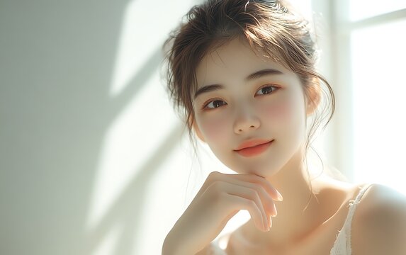 Asian Girl smiling