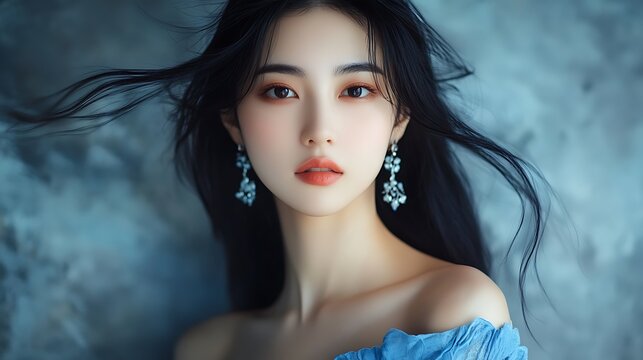 Asian Girl Close Up 