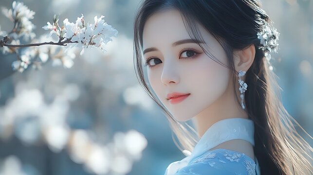 Asian Girl Close Up Photos