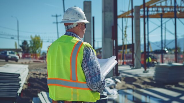 The construction site engineer