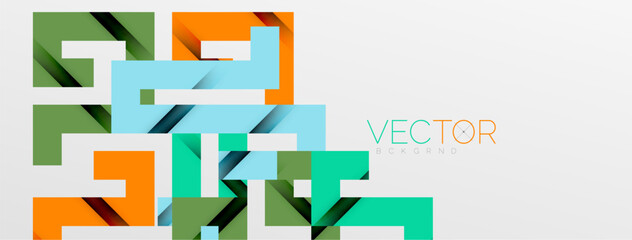 Color bend lines with shadow texture effect. Vector Illustration For Wallpaper, Banner, Background, Card, Book Illustration, landing page