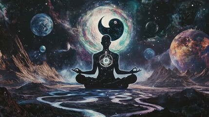 the cover of the album 'the universe is a hologram'