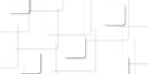 Abstract modern square grid pattern ceramic tiles wall and floor background.  Modern background used about technology or product presentation. rectangles shapes on white background.