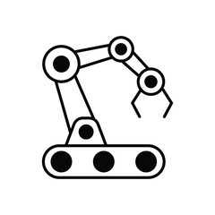 Advanced Robotics icon vector stock illustration
