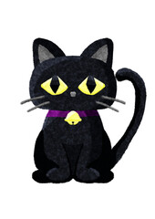 黒猫のイラスト
