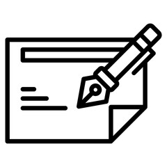 Cheque Icon