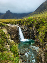 waterfall - Fairy Pools in Scotland