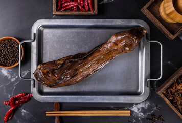 Zhumadian Runan county specialty food dried rabbit