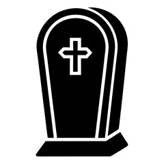 Obraz premium black cross isolated