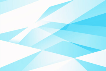 青の背景、水色、幾何学模様、ポリゴン、ビジネス