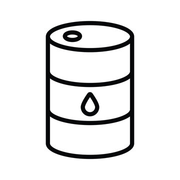 recommend clip art: An amazing icon of oil barrel, fuel barrel vector design
