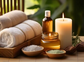 Spa AI-generated photo.