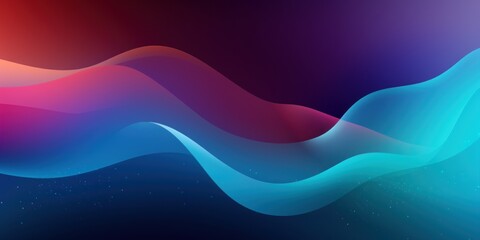 Neon Flowing Waves Gradient Abstract Background for Dynamic Web Design. Colorful Wave Motion Gradient Background with Digital Flow Texture