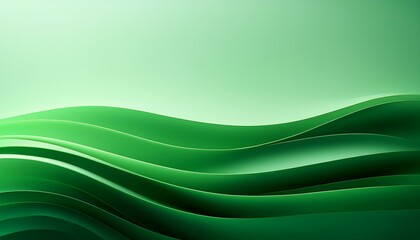 abstract green background illustration, AI generated