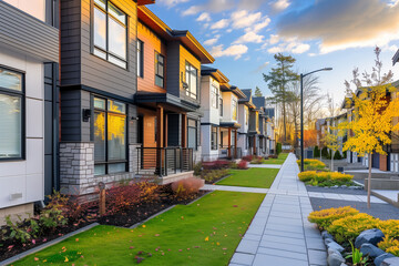 Fototapeta premium real estate concept photography modern style