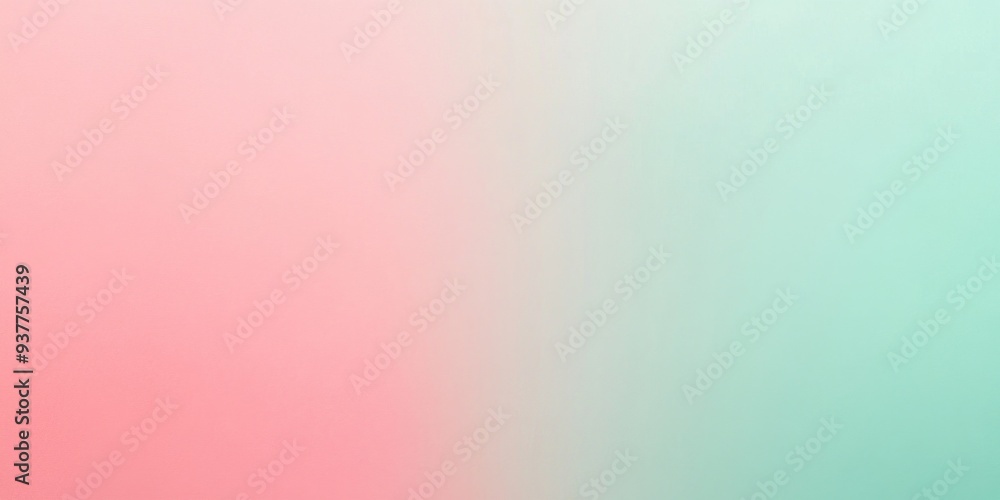 Poster light pink green smooth gradient background minimalistic design, texture minimal copy space design