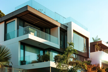 Fototapeta premium real estate concept photography modern style