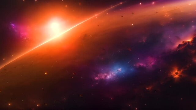 A space traveler&rsquo;s dream of new planets and parallel universes, illuminated by the northern lights and surrounded by mountains and stars, capturing the awe of intergalactic exploration.