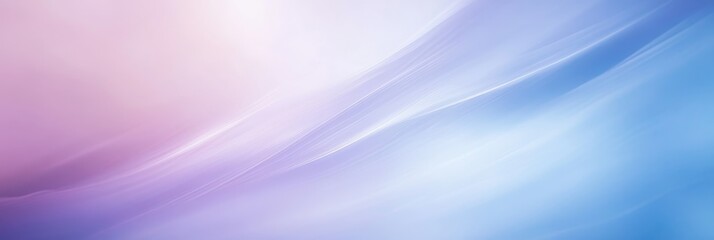 Obraz premium Abstract Pastel Background with Flowing Lines - A soft and dreamy background with gentle flowing lines in pastel shades of pink and blue, symbolizing tranquility, serenity, ethereal beauty, and abstra
