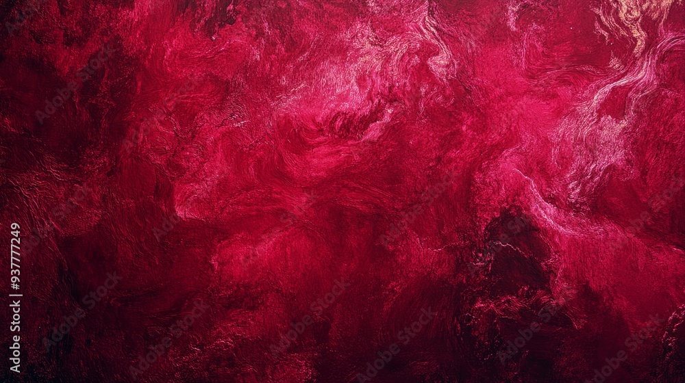 Poster abstract red swirls and textures background - abstract red background with swirling textures, repres