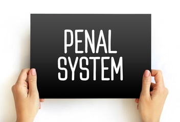 Penal System - network of agencies that administer a jurisdiction's prisons, and community-based...