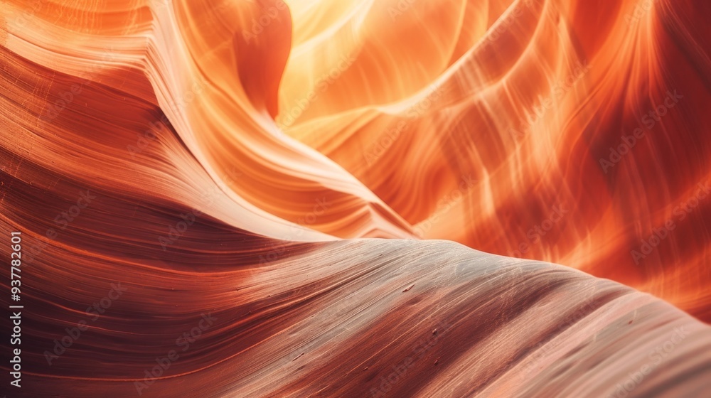 Poster The image is of a canyon with a red and orange color scheme