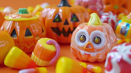 Halloween Colored Candies for Kids