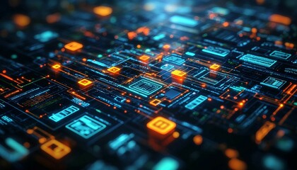 Obraz premium Illustrate a scenario that highlights how advanced document management technologies ensure regulatory compliance and governance standards, Compliance and Governance, Management, Technology