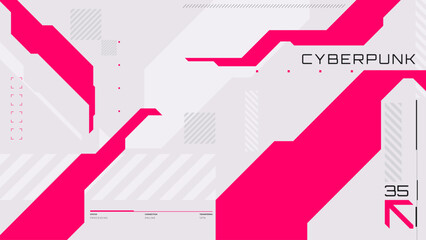 abstract futuristic background with cyberpunk style design