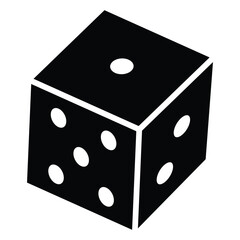 Bet, casino, dice icon