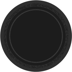 Floral ornamented frame; old style ornate decoration