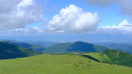 landscape with clouds