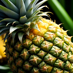 Fototapeta premium pineapple close up