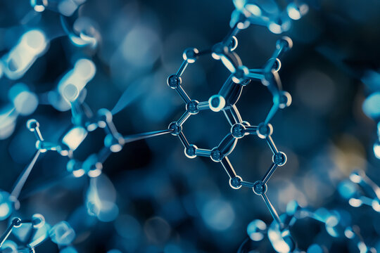 半導体における先端ナノテクノロジー: 分子構造のクローズアップ