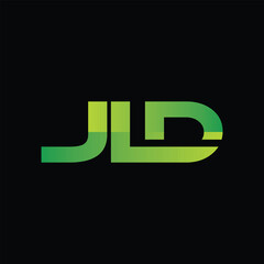 Letter JLD Modern Simplicity Geometric Icon Creative Business Design Logo