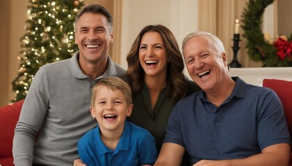 Happy smiles from everyone in the family when the holidays arrive.