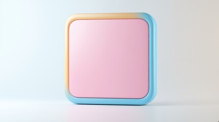 Colorful Minimalist Graphic Resource with Soft Edges for Creative Projects and Digital Designs