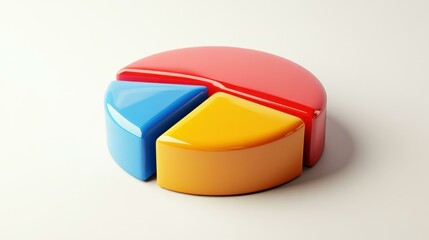Colorful Pie Chart for Effective Business Data Visualization and Analysis