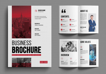 Business Brochure Template Layout